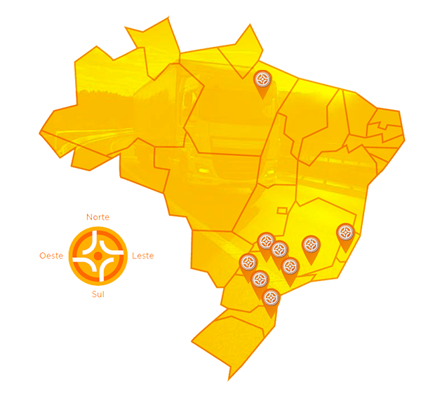 Cobrimos todo o território nacional!